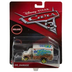 Mattel Disney/Pixar Cars 3 Deluxe Dr. Damage Οχηματάκια Oversized DXV90 / DXV93 887961403541