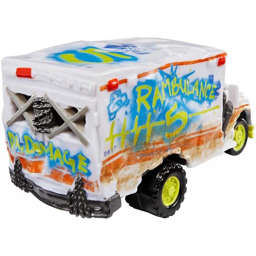 Mattel Disney/Pixar Cars 3 Deluxe Dr. Damage Οχηματάκια Oversized DXV90 / DXV93 887961403541