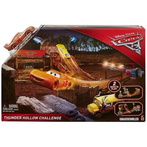 Mattel Disney Pixar Cars 3 Thunder Hollow Challenge Σετ Παιχνιδιού DVT46 / DYB00 887961407020