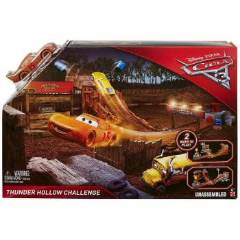 Mattel Disney Pixar Cars 3 Thunder Hollow Challenge Playset DVT46 / DYB00 887961407020
