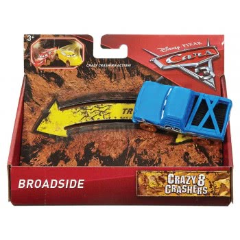 Mattel Disney/Pixar Cars 3 Crazy 8 Vehicles, Broadside DYB03 / DYB08 887961407099