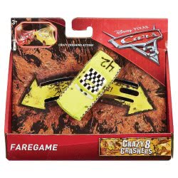 Mattel Disney/Pixar Cars 3 Crazy 8 Vehicles, Faregame DYB03 / DYB09 887961407136
