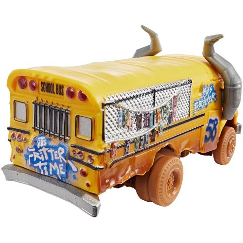 Mattel Disney Pixar Cars 3 Crazy 8 Crashers Αυτοκινητάκι, Miss Fritter DYB20 / DYB21 887961407235