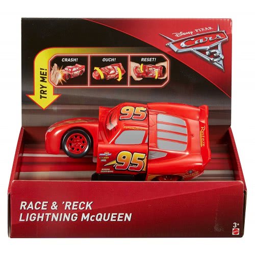 Mattel Cars 3 Race And Reck Lighting Mcqueen DYW10 / DYW39 887961423907