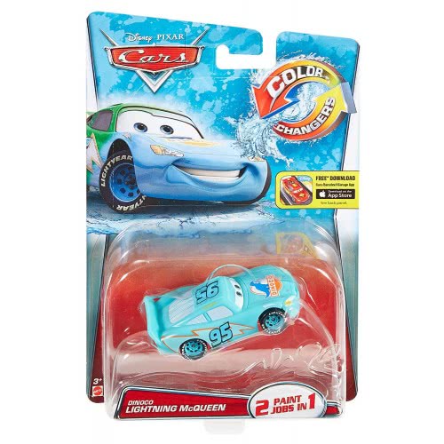 Mattel Disney/Pixar Cars Color Changers Vehicles Dinoco Lightning Mcqueen CKD15 / T2953 027084889840