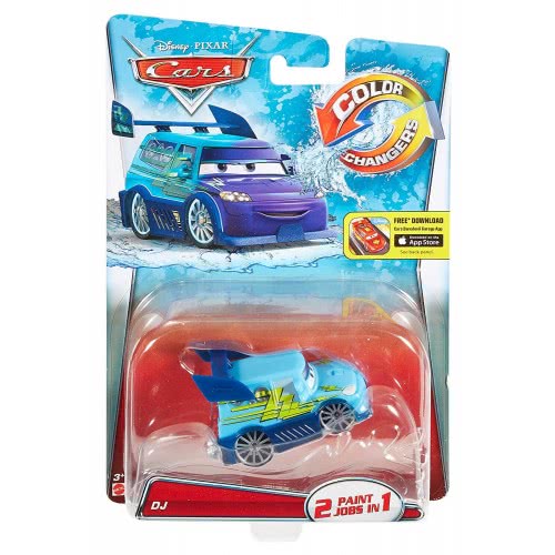 Mattel Disney/Pixar Cars Color Changers Αυτοκινητάκια, DJ CKD15 / T5641 027084916836