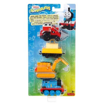 Mattel Fisher Price Τόμας Το Τρενάκι: Τρενάκια Σετ Των 4-Jack & The Pack DWM32 / DXT79 887961402537