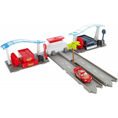 Mattel Disney Pixar Cars 3 Florida Speedway Pit Stop Playset DVT46 / FBH01 887961431001