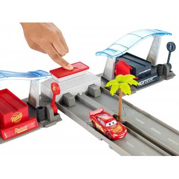 Mattel Disney Pixar Cars 3 Florida Speedway Pit Stop Σετ Παιχνιδιού DVT46 / FBH01 887961431001