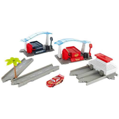 Mattel Disney Pixar Cars 3 Florida Speedway Pit Stop Σετ Παιχνιδιού DVT46 / FBH01 887961431001
