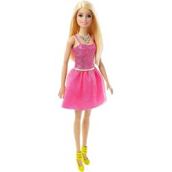 Mattel Barbie Μοντέρνα Φορέματα Με Αξεσουάρ, Ροζ Φόρεμα, Ξανθιά Κούκλα T7580 / DGX82 887961204889