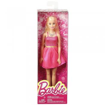 Mattel Barbie Modern Dress With Accessories, Purple Dress, Blonde Doll T7580 / DGX82 887961204889