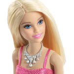Mattel Barbie Modern Dress With Accessories, Purple Dress, Blonde Doll T7580 / DGX82 887961204889