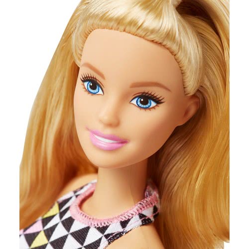 Mattel Barbie Fashionistas Power Print Αυθεντική Κούκλα FBR37 / DVX68 887961376975