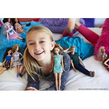 Mattel Barbie Fashionistas Emerald Check Αυθεντική Κούκλα FBR37 / DVX72 887961377002