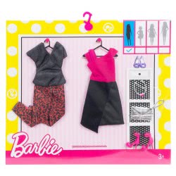 Mattel Barbie Fashions Ρούχα Μόδας Edgy, Σετ Των 2 FCT81 / DWG45 887961380934