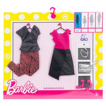 Mattel Barbie Fashions Edgy Set, 2 Pack FCT81 / DWG45 887961380934