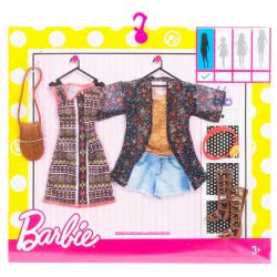 Mattel Barbie Fashions Ρούχα Μόδας Boho, Σετ Των 2 FCT81 / DWG40 887961380958