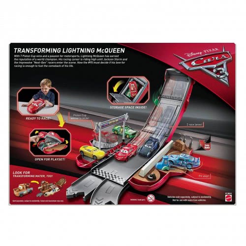 Mattel Disney/Pixar Cars 3 Transforming Lightning Mcqueen Σετ Παιχνιδιού FCW03 / FCW04 887961460735