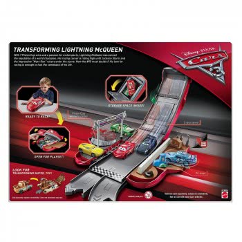 Mattel Disney/Pixar Cars 3 Transforming Lightning Mcqueen Playset FCW03 / FCW04 887961460735