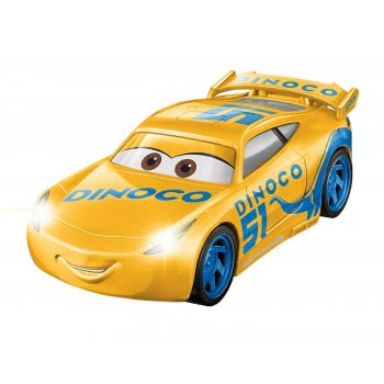 Mattel Disney Pixar Cars 3 Οχήματα Με Φώτα Και Ήχους, Dinoco Cruz Ramirez FDD54 / FDD59 887961465716