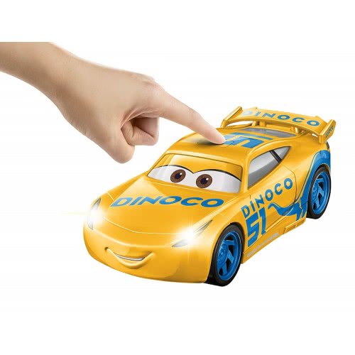 Mattel Disney Pixar Cars 3 Οχήματα Με Φώτα Και Ήχους, Dinoco Cruz Ramirez FDD54 / FDD59 887961465716