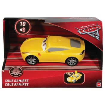 Mattel Disney Pixar Cars 3 Vehicles With Sound And Lights, Cruz Ramirez FDD54 / FDD56 887961465723