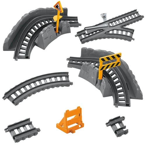 Mattel Fisher Price Τόμας - Hazard Tracks Accessories With Rails BMK81 / CDB66 887961036916