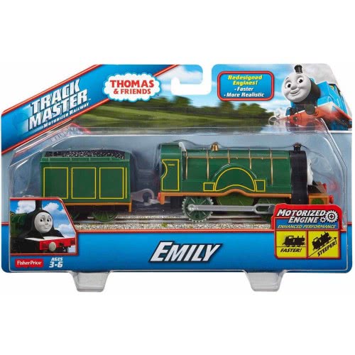 Mattel Τόμας Μηχανοκίνητα Τρένα Με Βαγόνι, Emily BMK87 / CDB69 887961036947