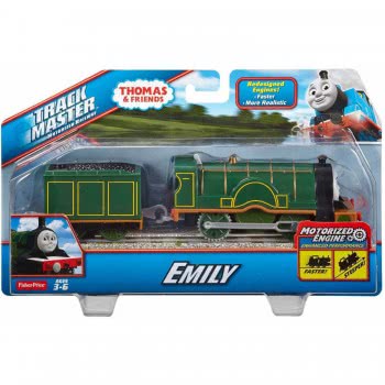Mattel Τόμας Μηχανοκίνητα Τρένα Με Βαγόνι, Emily BMK87 / CDB69 887961036947