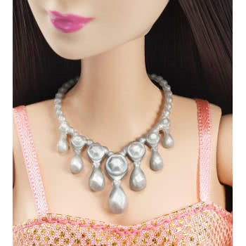 Mattel Barbie Μοντέρνα Φορέματα Με Αξεσουάρ, Κοραλί Φόρεμα, Μελαχρινή Κούκλα T7580 / DGX83 887961204896