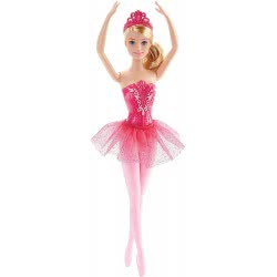 Mattel Barbie Μπαλαρίνα Κούκλα, Ροζ DHM41 / DHM42 887961216776