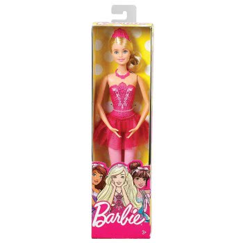 Mattel Barbie Μπαλαρίνα Κούκλα, Ροζ DHM41 / DHM42 887961216776