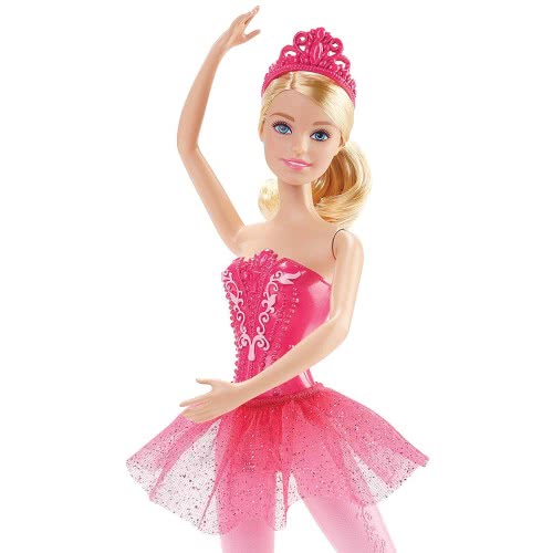 Mattel Barbie Μπαλαρίνα Κούκλα, Ροζ DHM41 / DHM42 887961216776