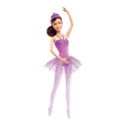 Mattel Barbie Ballerina Doll, Purple DHM41 / DHM43 887961216943