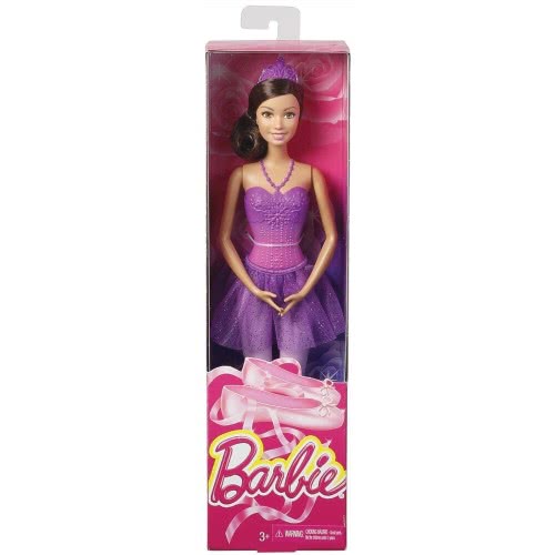 Mattel Barbie Μπαλαρίνα Κούκλα, Μωβ DHM41 / DHM43 887961216943
