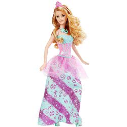 Mattel Κούκλα Barbie Πριγκίπισσα Με Μωβ Φόρεμα DHM49 / DHM54 887961216837