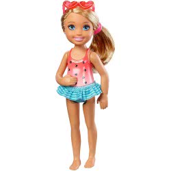 Mattel Barbie Chelsea And Friends - Swimming Doll DWJ33 / DWJ34 887961382617