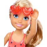 Mattel Barbie Τσέλσι Και Φίλες - Swimming Κούκλα DWJ33 / DWJ34 887961382617