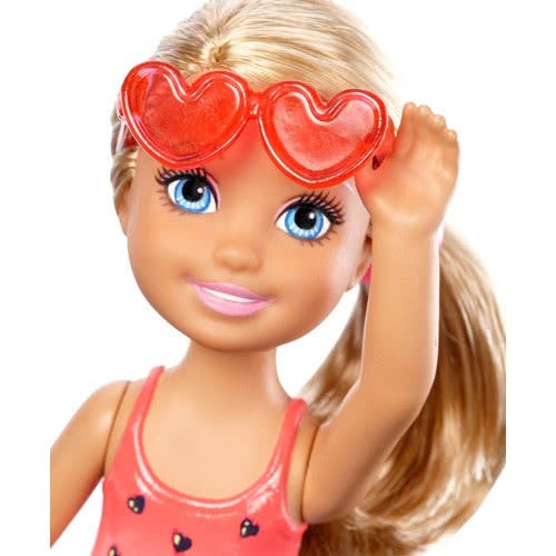 Mattel Barbie Τσέλσι Και Φίλες - Swimming Κούκλα DWJ33 / DWJ34 887961382617