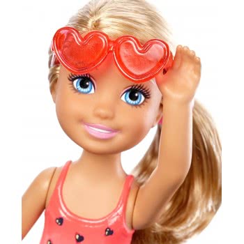 Mattel Barbie Τσέλσι Και Φίλες - Swimming Κούκλα DWJ33 / DWJ34 887961382617