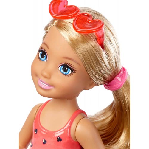 Mattel Barbie Τσέλσι Και Φίλες - Swimming Κούκλα DWJ33 / DWJ34 887961382617
