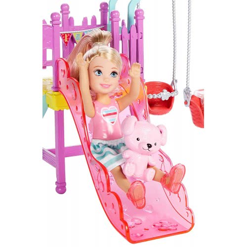 Mattel Barbie Club Chelsie - Swingset Playset With Doll DWJ45 / DWJ46 887961382686