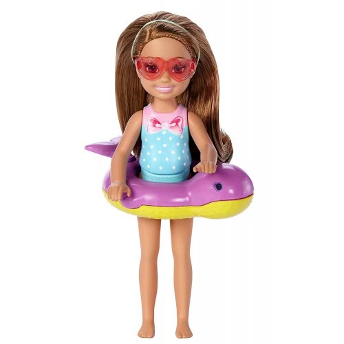 Mattel Barbie Club Chelsie - Pool And Water Slide Playset With Doll DWJ45 / DWJ47 887961382679