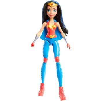 Mattel Κούκλα DC Super Heroes Girls Training Dolls Wonder Woman DMM23 / DMM24 887961282634
