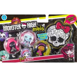 Mattel Monster High Minis 3Τμχ - 3 DVF41 / DVF44 887961367911
