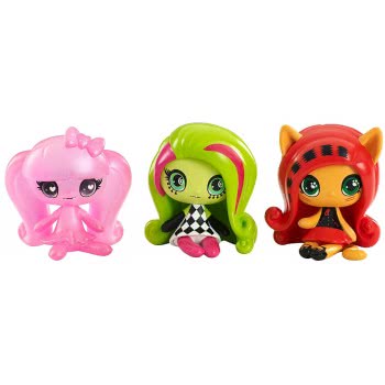 Mattel Monster High Minis 3Τμχ - 2 DVF41 / DVF43 887961367928