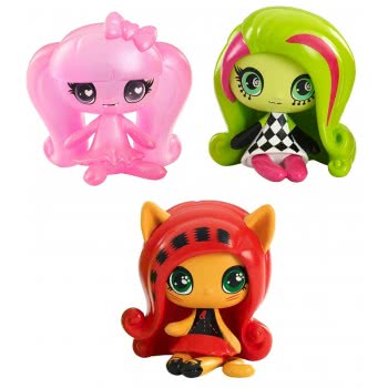 Mattel Monster High Minis 3-Pack - 2 DVF41 / DVF43 887961367928