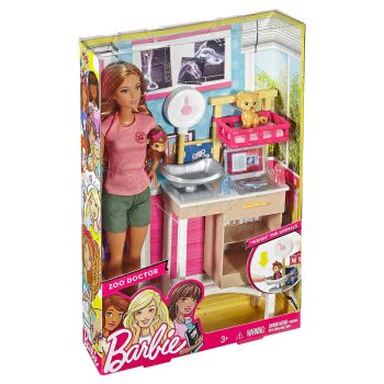 Mattel Barbie Zoo Doctor Playset DHB63 / DVG11 887961368444