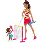 Mattel Barbie Σετ Επαγγέλματα - Δασκάλα Αθλημάτων: Προπονήτρια Τένις DVG13 / DVG15 887961368482